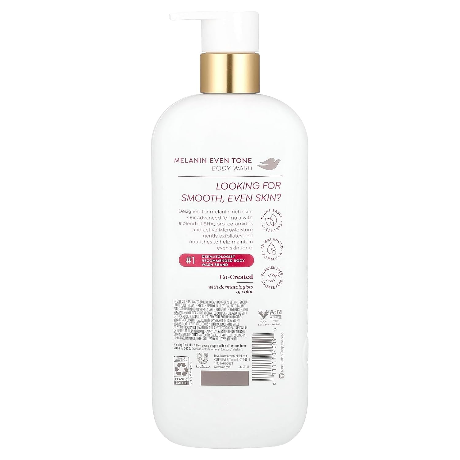image:imageDove Exfoliating Body Wash Melanin Even Tone Promotes Even Skin Tone 5 proceramide serum with BHA 185 oz