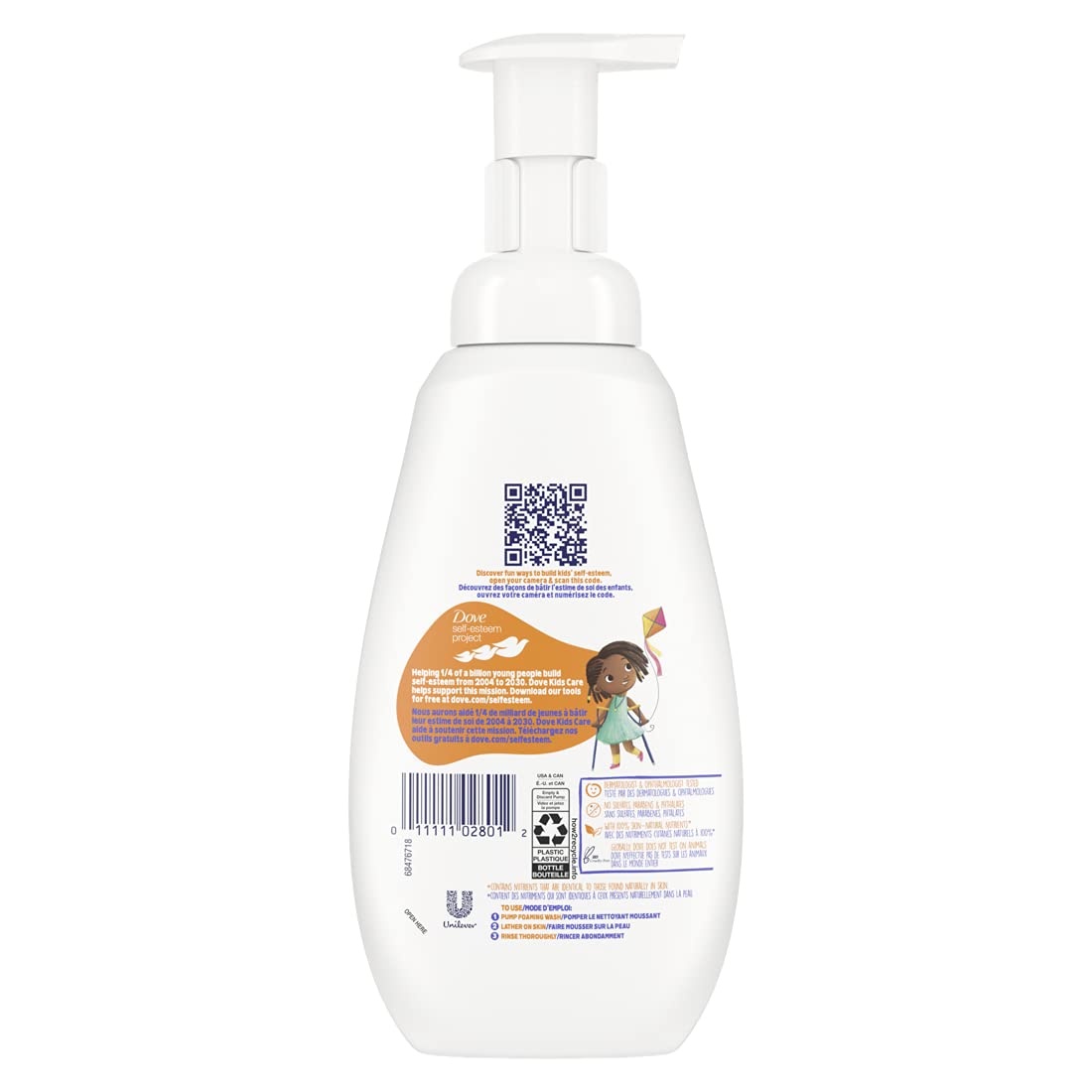 image:imageDove Foaming Body Wash For Kids 4 Count Berry Smoothie Hypoallergenic Skin Care 135 ozCoconut Cookie