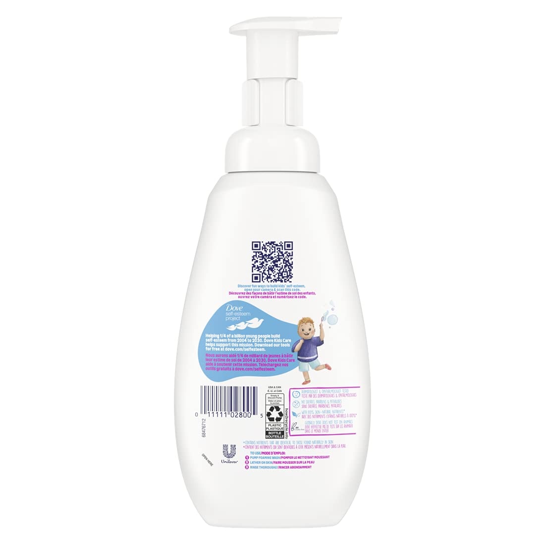 image:imageDove Foaming Body Wash For Kids 4 Count Berry Smoothie Hypoallergenic Skin Care 135 ozCotton Candy