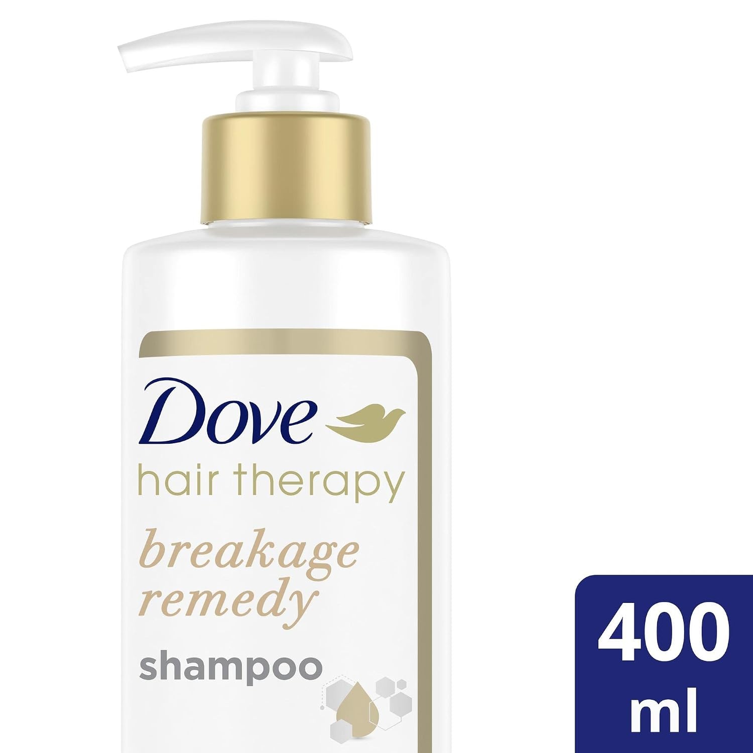 image:imageDove Hair Therapy Shampoo Breakage Remedy for Damaged Hair Hair Shampoo with NutrientLock Serum 338 ozBreakage Remedy