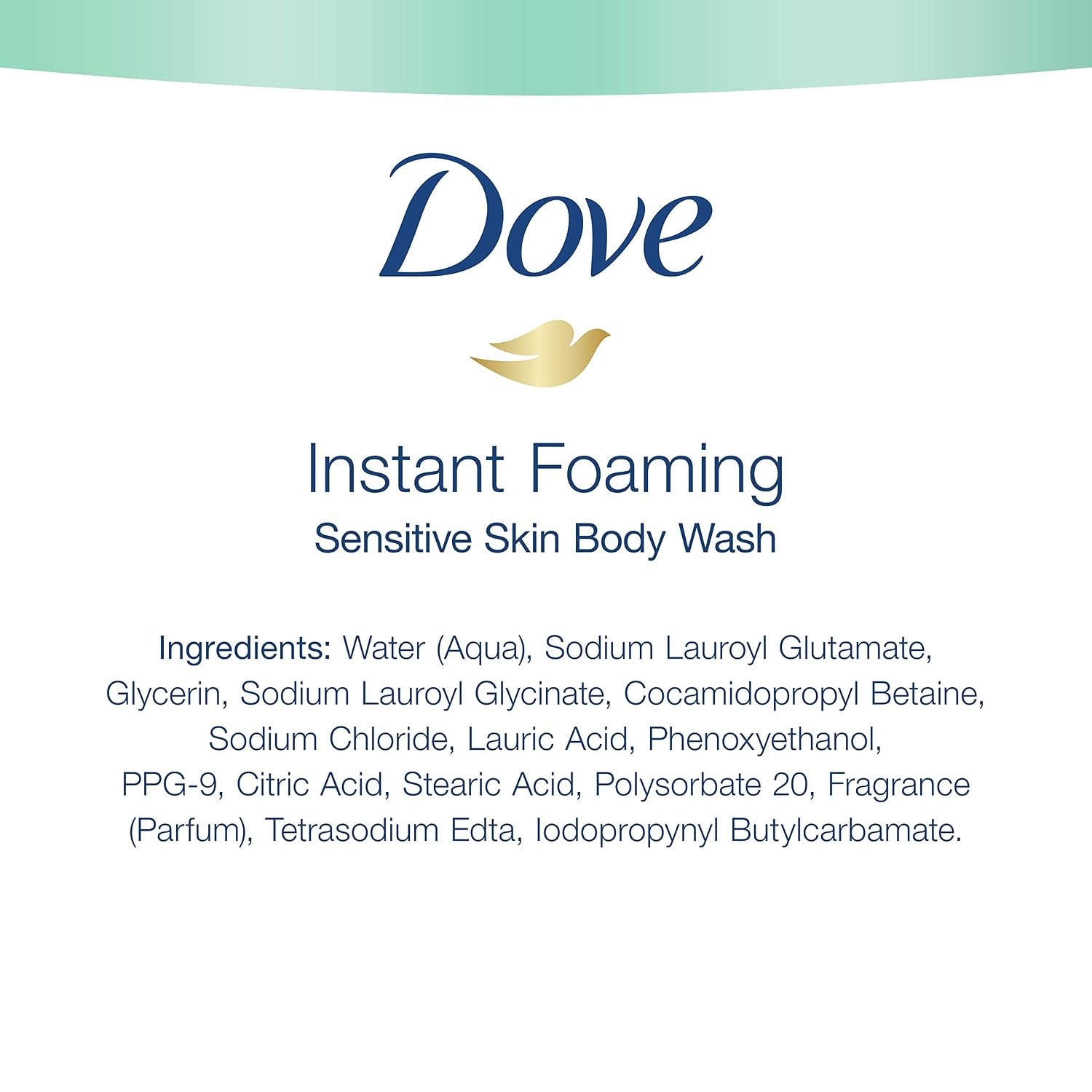 image:imageDove Instant Foaming Body Wash 4 Count for Softer and Smoother Skin Sensitive Skin Effectively Washes Away Bacteria While Nourishing Your Skin 135 oz