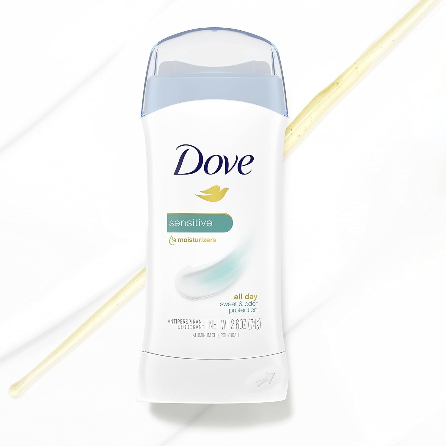 image:imageDove Invisible Solid Antiperspirant Deodorant Stick for Women 6 Count Sensitive for All Day Underarm Sweat amp Odor Protection 26 ozUnscented