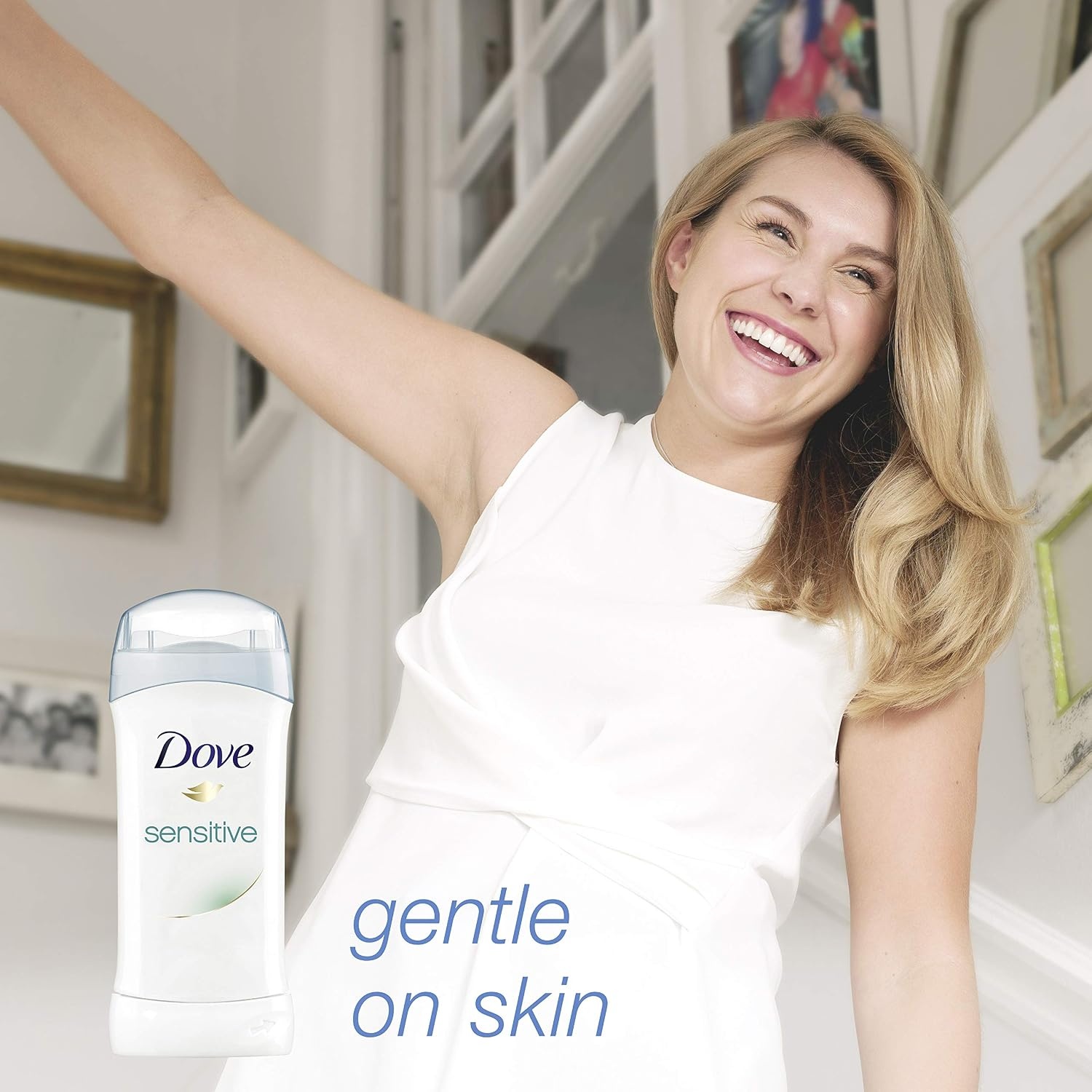 image:imageDove Invisible Solid Antiperspirant Deodorant Stick for Women 6 Count Sensitive for All Day Underarm Sweat amp Odor Protection 26 ozUnscented
