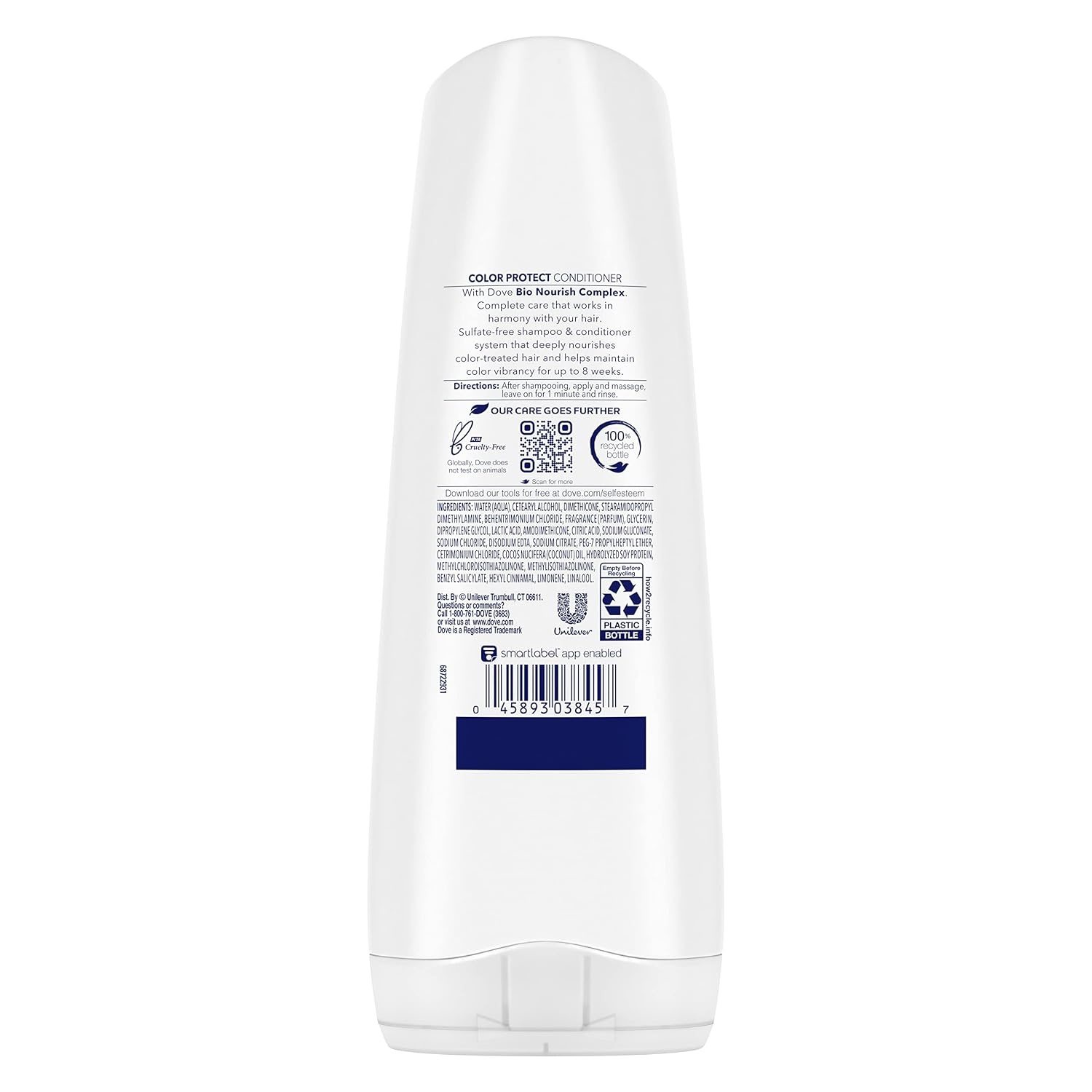 image:imageDove Nutritive Solutions Color Care Hair Conditioner for Color Treated Hair Color Protect Long Lasting Color Vibrancy 12 oz Pack of 612 Ounce Pack of 6