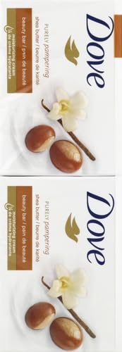 image:imageDove Shea Butter Beauty Bar Soap 8 Count Cleanser 375 oz I beauty bar375 Ounce Pack of 72