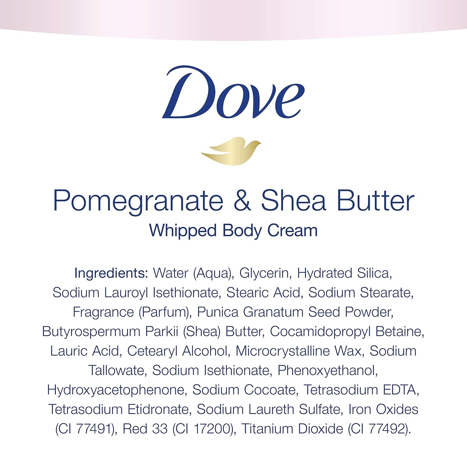 image:imageDove Whipped Body Cream Dry Skin Moisturizer Pomegranate and Shea Butter Nourishes Skin Deeply 10 oz 3 CountPomegranate and Shea Butter