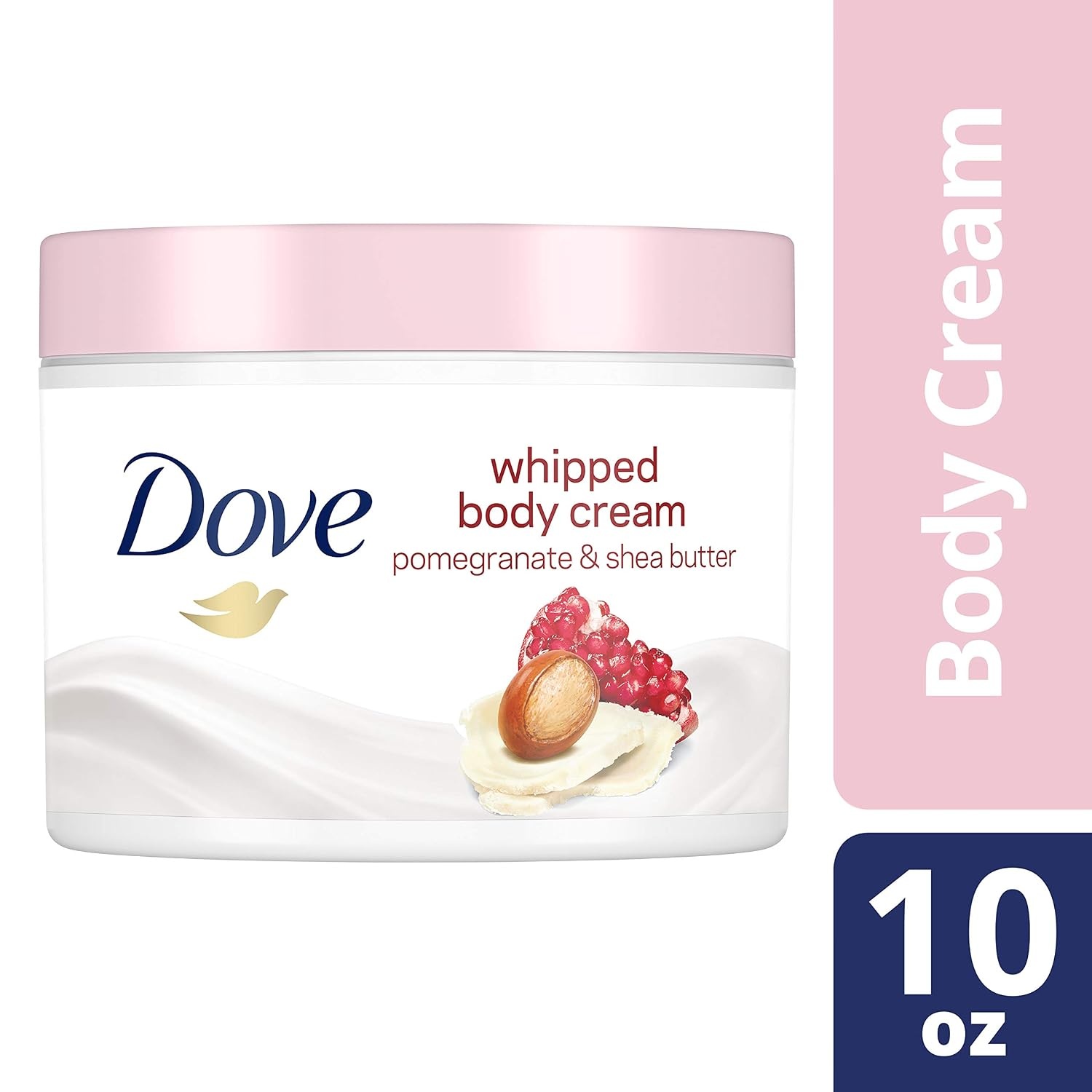 image:imageDove Whipped Body Cream Dry Skin Moisturizer Pomegranate and Shea Butter Nourishes Skin Deeply 10 oz 3 CountPomegranate and Shea Butter