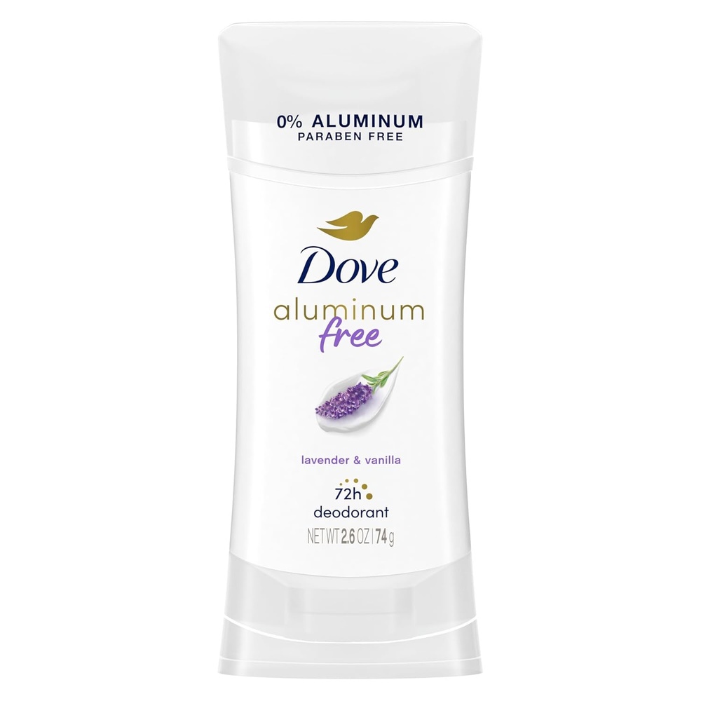 image:imageDove 0 Aluminum Deodorant for Women  Moisturizers Cucumber amp Green Tea with 24Hour Odor Protection26 Ounce Pack of 3Vanilla and Lavender