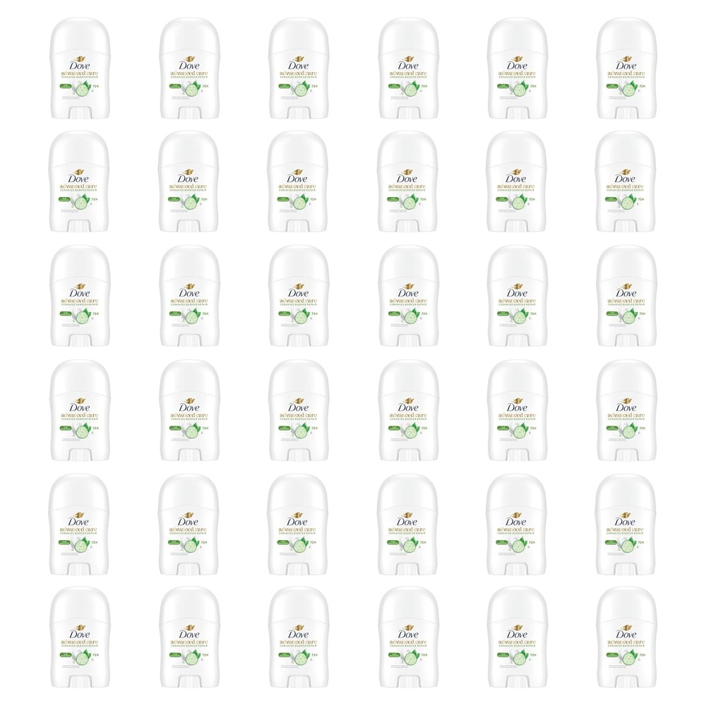 image:imageDove Advanced Care Antiperspirant Deodorant Stick 36 Ct Cool Essentials for helping your skinbarrier repair after shaving 72h odor control and allday sweatprotection with ProCeramide Technology 05ozCool Essentials