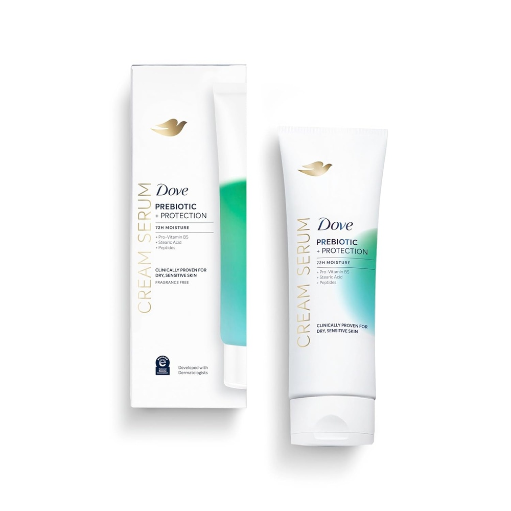 image:imageDove Body Cream Serum Prebiotic Protection for Dry Sensitive Skin 8oz