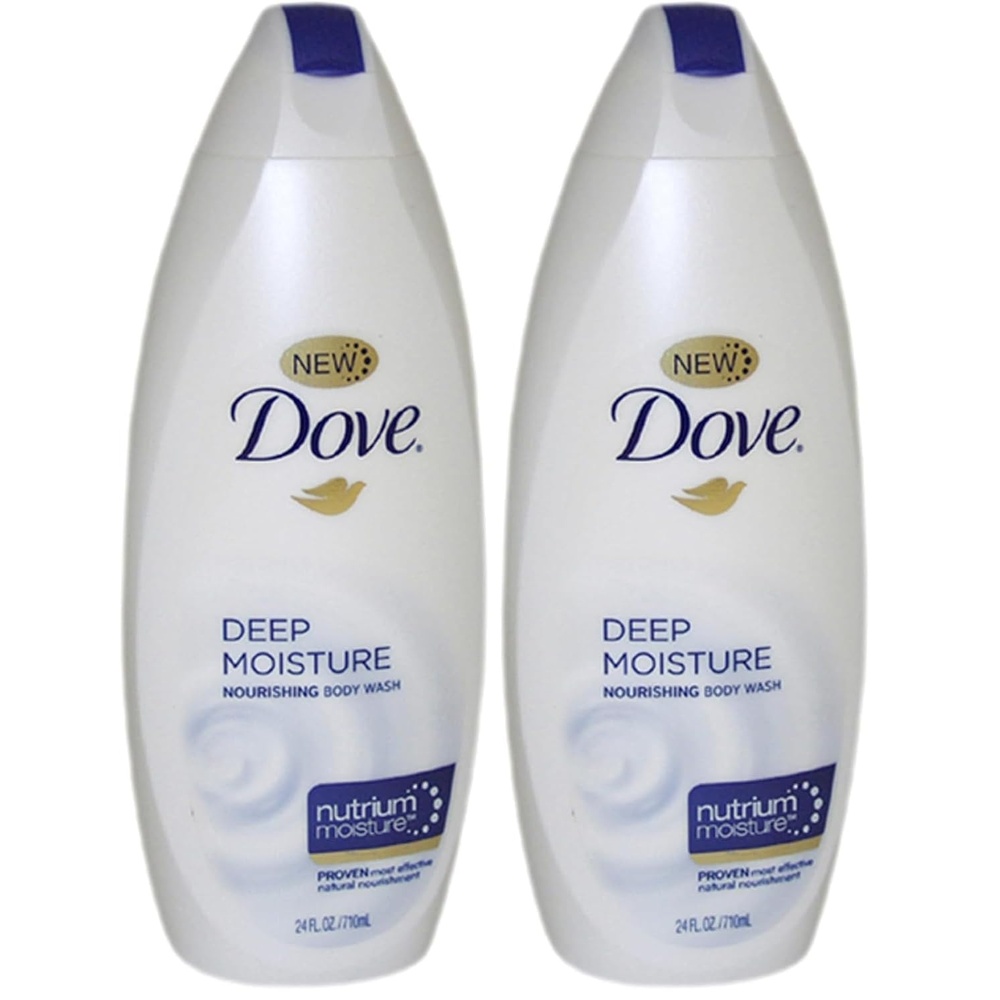 image:imageDove Body Wash Deeply Nourishing Value Size 3Pack Moisturizing Shower Soap Liquid for Softer Smoother Skin 338 Oz Ea22 Fl Oz Pack of 2