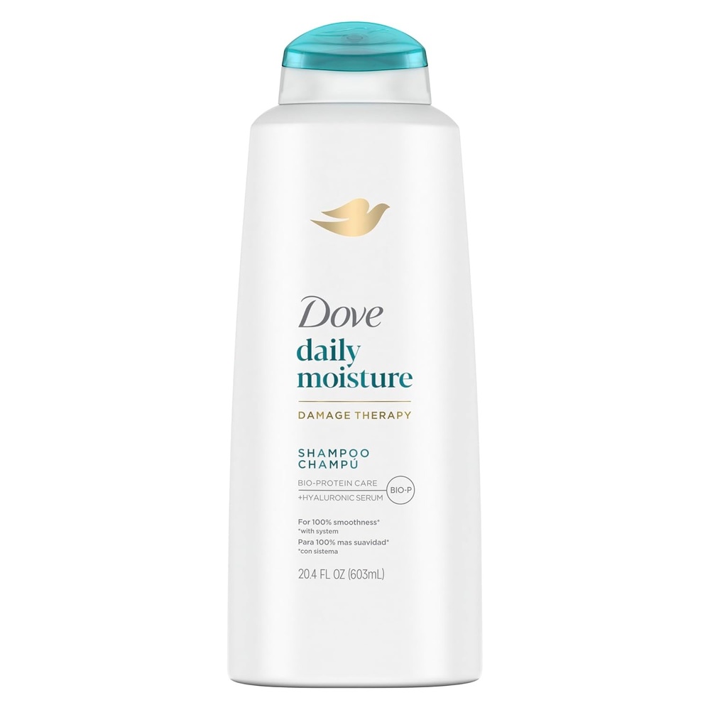 image:imageDove Damage Therapy Shampoo Daily Moisture for Dry Hair Shampoo with BioProtein Care 204 fl oz204 Fl Oz Pack of 1