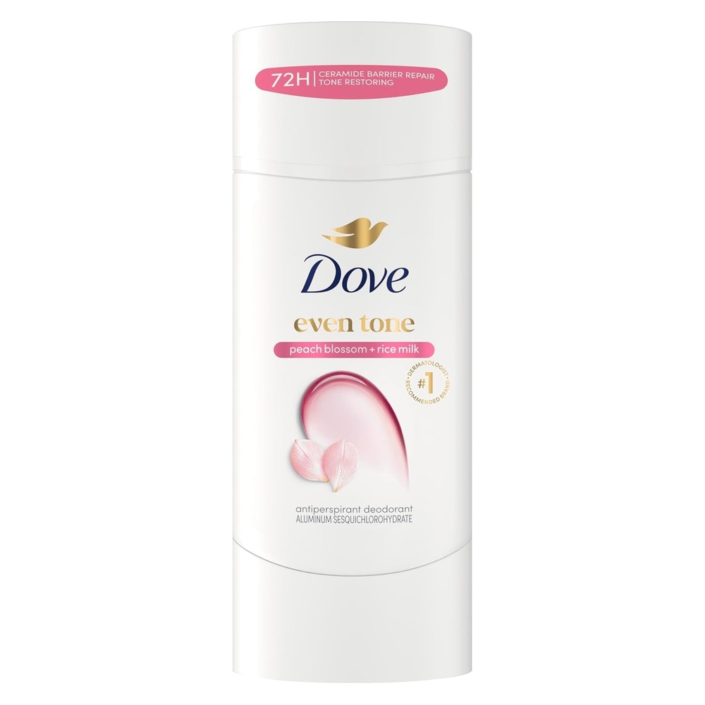 image:imageDove Even Tone Antiperspirant Stick Peach Blossom amp Rice Milk 3PK 26 oz26 Ounce Pack of 1