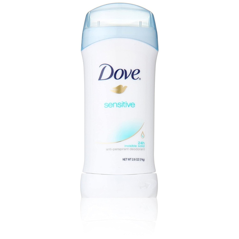 image:imageDove Invisible Solid Antiperspirant Deodorant Stick for Women 6 Count Sensitive for All Day Underarm Sweat amp Odor Protection 26 ozUnscented