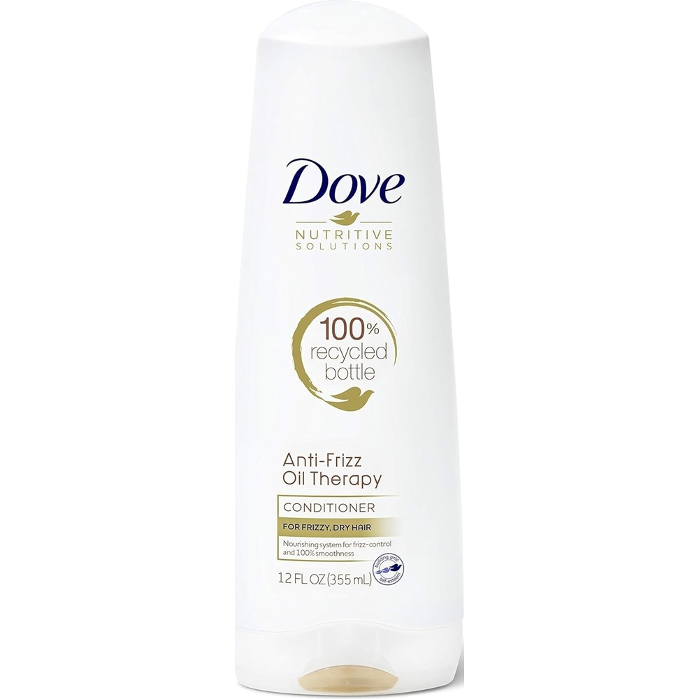 image:imageDove Nutritive Solutions Dry Hair Conditioner for Frizzy Control Oil Therapy with NutriOils Moisturizing Conditioner Formula Smooths Hair 12 oz 4 CountUnscented