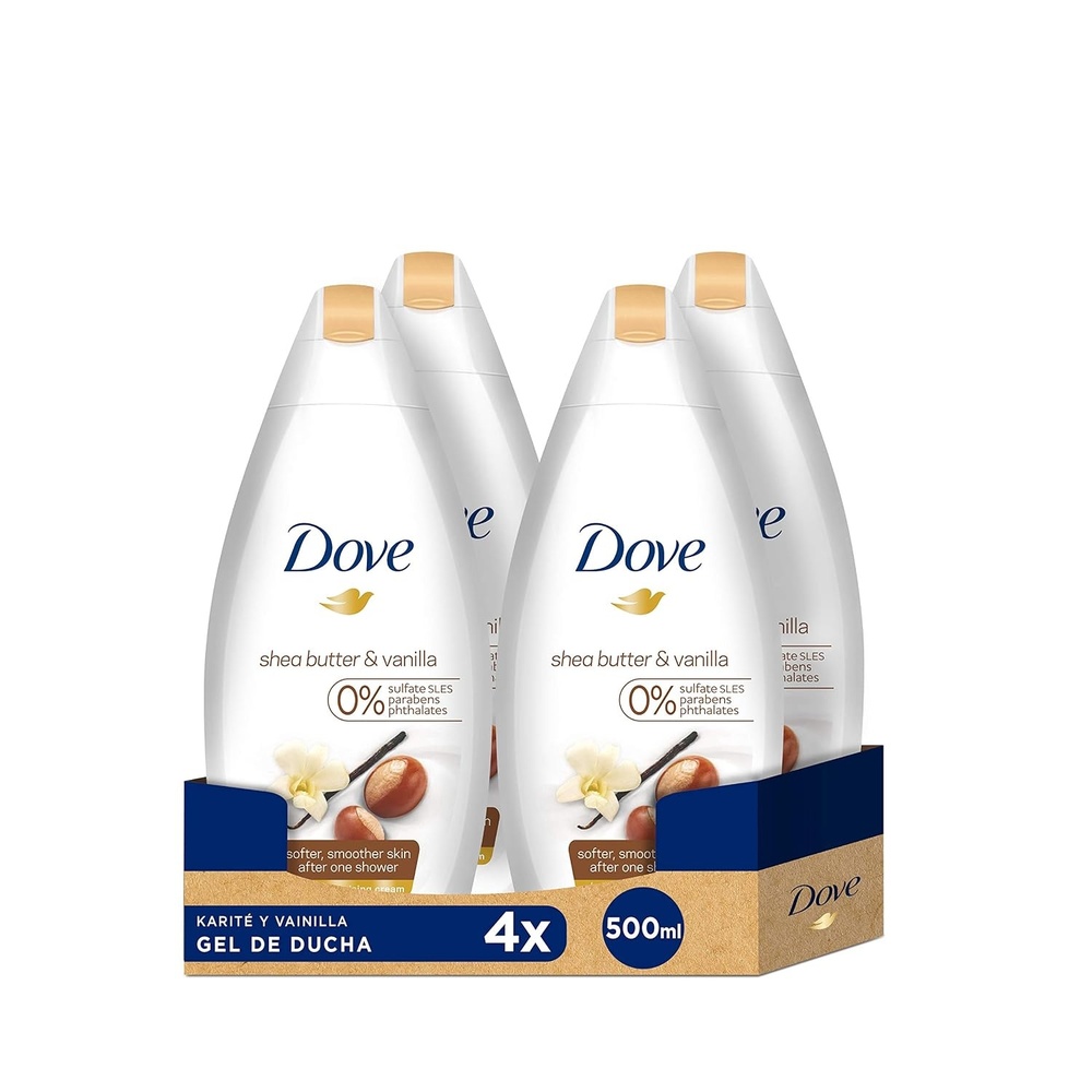 image:imageDove Purely Pampering Body Wash for Dry Skin Shea Butter with Warm Vanilla Effectively Washes Away Bacteria While Nourishing Your Skin 22 Fl Oz Pack of 4Shea Butter and Warm Vanilla