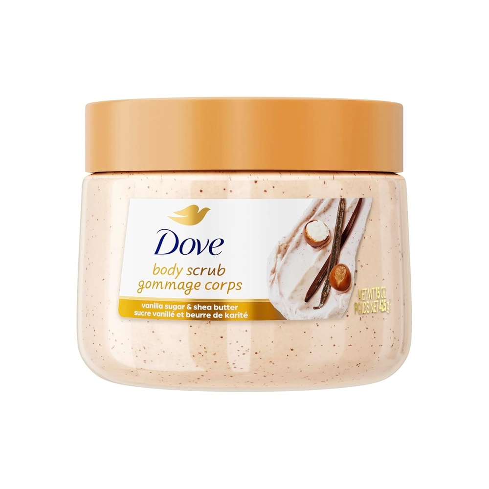 image:imageDove Vanilla Sugar amp Shea Butter Body Scrub Exfoliates and Deeply 15 oz15 Ounce Pack of 1