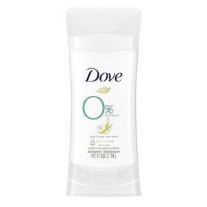 Dove 0% Aluminum Deodorant for Women ¼ Moisturizers Cucumber & Green Tea with 24-Hour Odor Protection,2.6 Ounce (Pack of 3)(Pear and Aloe Vera)