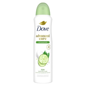 Dove Advanced Care Antiperspirant Deodorant Spray Cool Essentials 3.8oz 4PK(3.8 Ounce (Pack of 1))