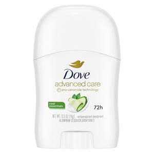 Dove Advanced Care Antiperspirant Deodorant Stick 36 Ct Cool Essentials for helping your skinbarrier repair after shaving 72h odor control and all-day sweatprotection with ProCeramide Technology 0.5oz(Cucumber & Pear)