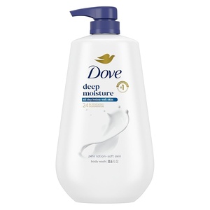Dove Body Wash Body Wash Deep Moisture 30.6 oz Pump, Sulfate Free(Fragranced)