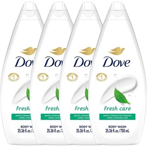 Dove Body Wash, Deeply Nourishing, Value Size 3-Pack – Moisturizing Shower Soap Liquid for Softer, Smoother Skin, 33.8 Oz Ea(22 Fl Oz (Pack of 20))