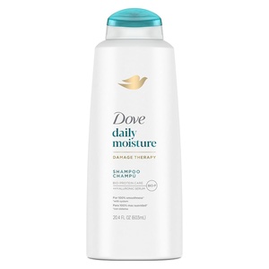 Dove Damage Therapy Shampoo Daily Moisture for Dry Hair Shampoo with Bio-Protein Care 20.4 fl oz(20.4 Fl Oz (Pack of 1))