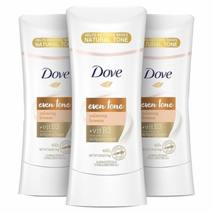 Dove Even Tone Antiperspirant Stick Peach Blossom & Rice Milk 3PK 2.6 oz(2.6 Ounce (Pack of 3))