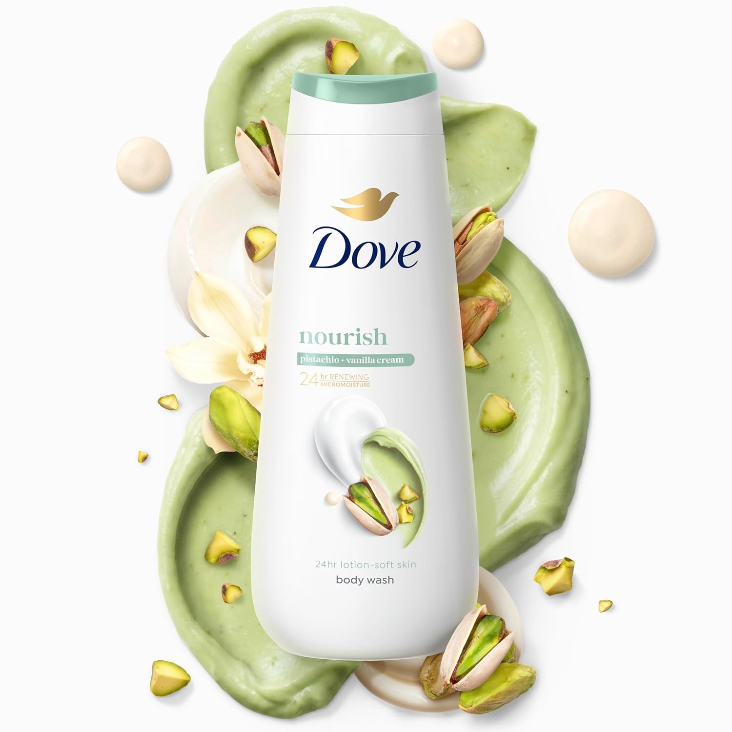 image:imageDove Body Wash Pistachio amp Vanilla Cream 20 oz Sulfate Free