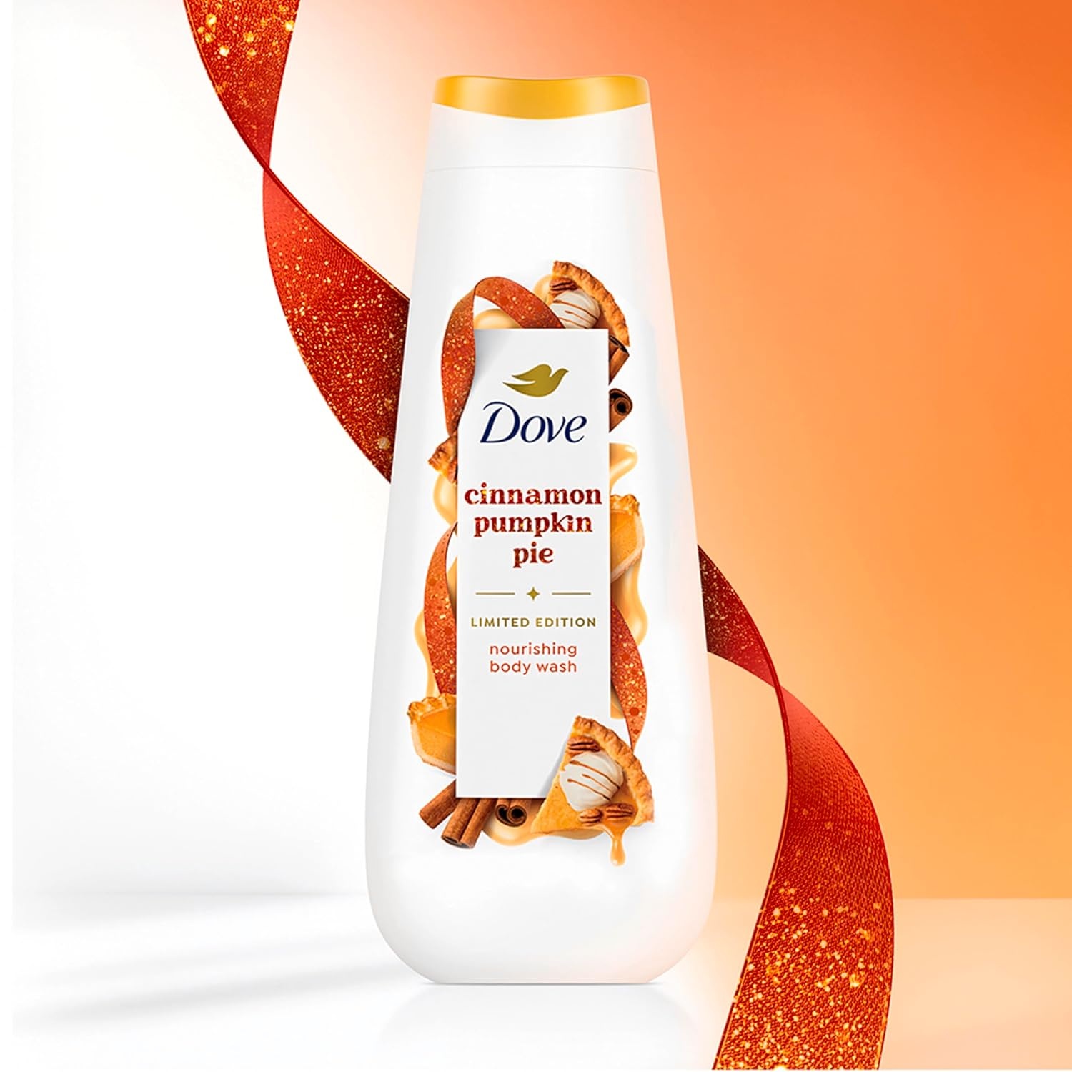 image:imageDove Limited Edition Holiday Treats Body Wash Cinnamon Pumpkin Pie 20 ozPumpkin Pie