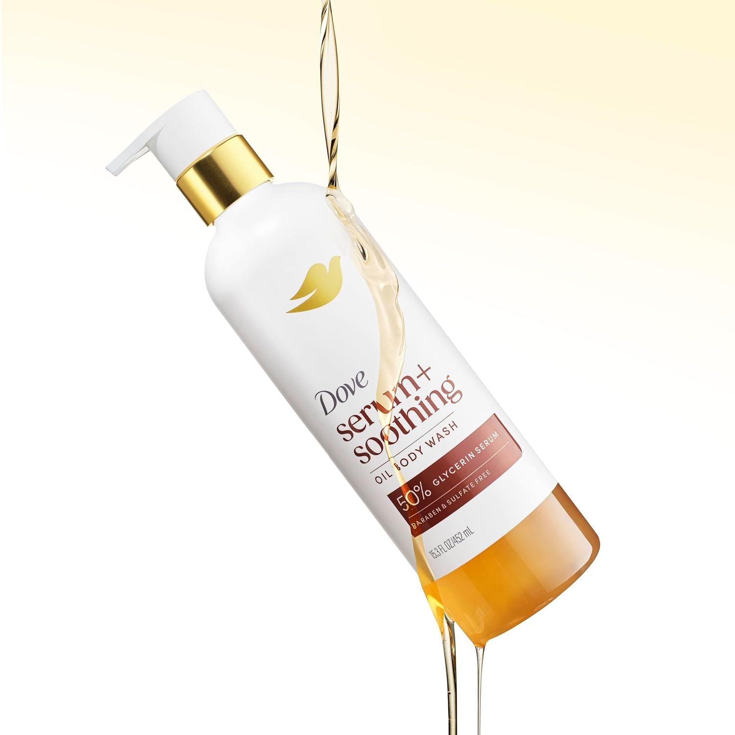 image:imageDove Serum Soothing Oil Body Wash Almond amp Oil Sandalwood 153 fl oz