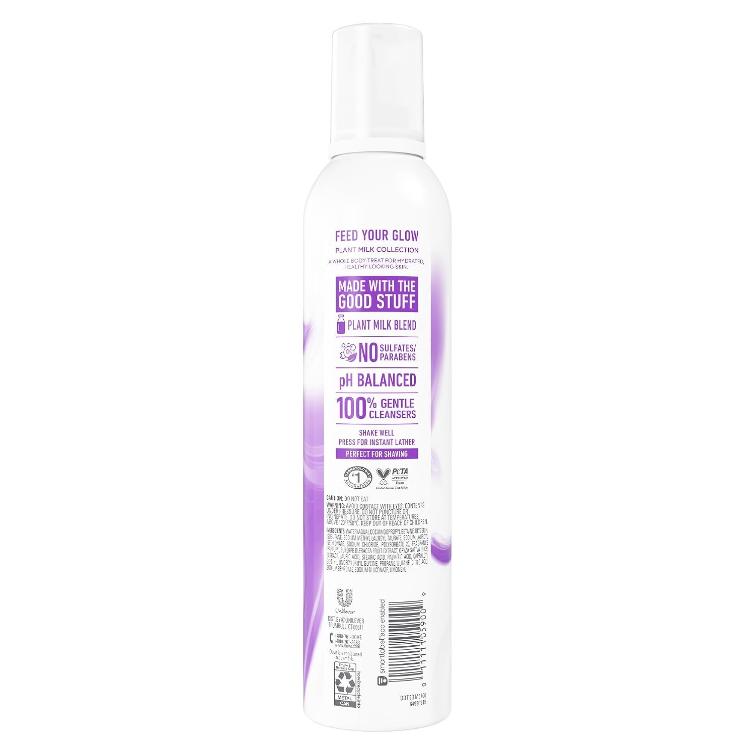 image:imageDove Whipped Shower Foam for Women Rice Milk amp Velvet Aa 103 FO