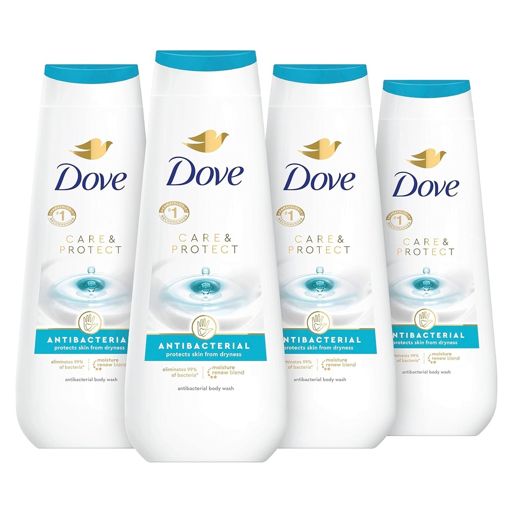 image:imageDove Body Wash Care amp Protect Antibacterial 4 Count For All Skin Types Protects from Dryness 20 oz