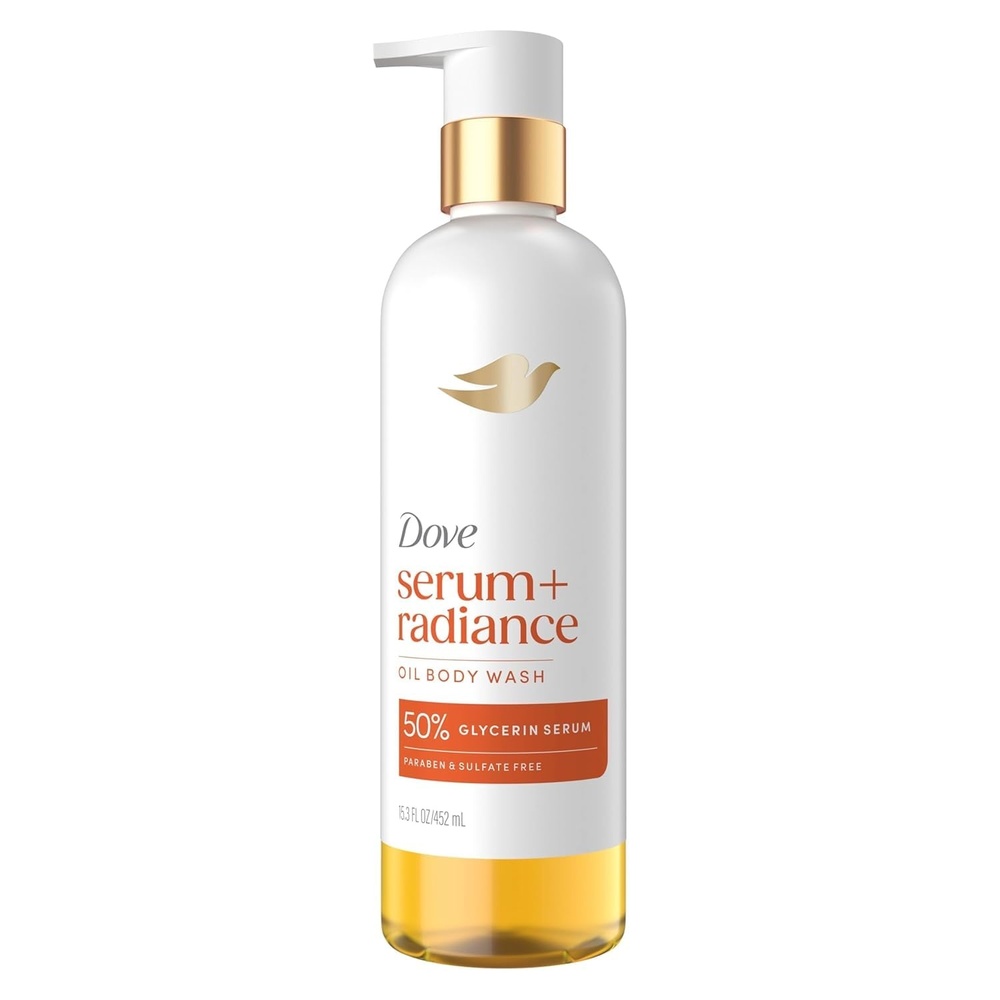 image:imageDove Serum Radiance Oil Body Wash Jojoba amp Monoi Flower 153 fl oz