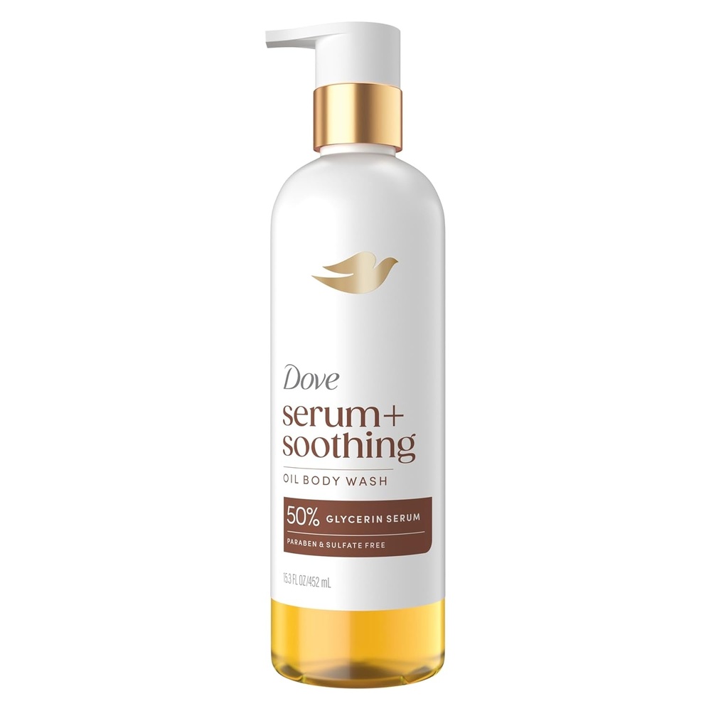 image:imageDove Serum Soothing Oil Body Wash Almond amp Oil Sandalwood 153 fl oz