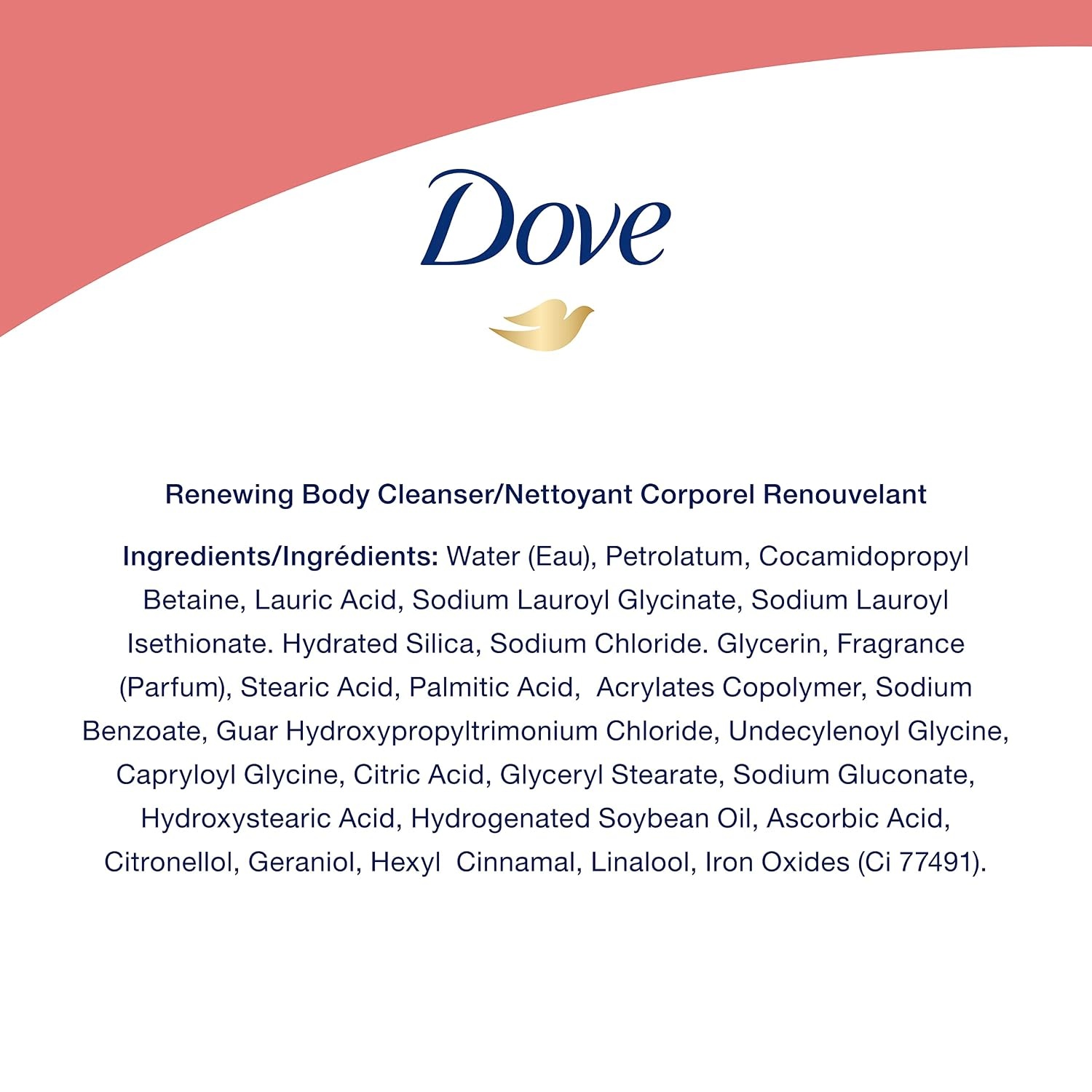 image:imageDove Body Love Body Cleanser Radiance Renew 4 Count For Dull Skin Exfoliating Body Wash with Vitamin C Serum 175 fl ozFragranced