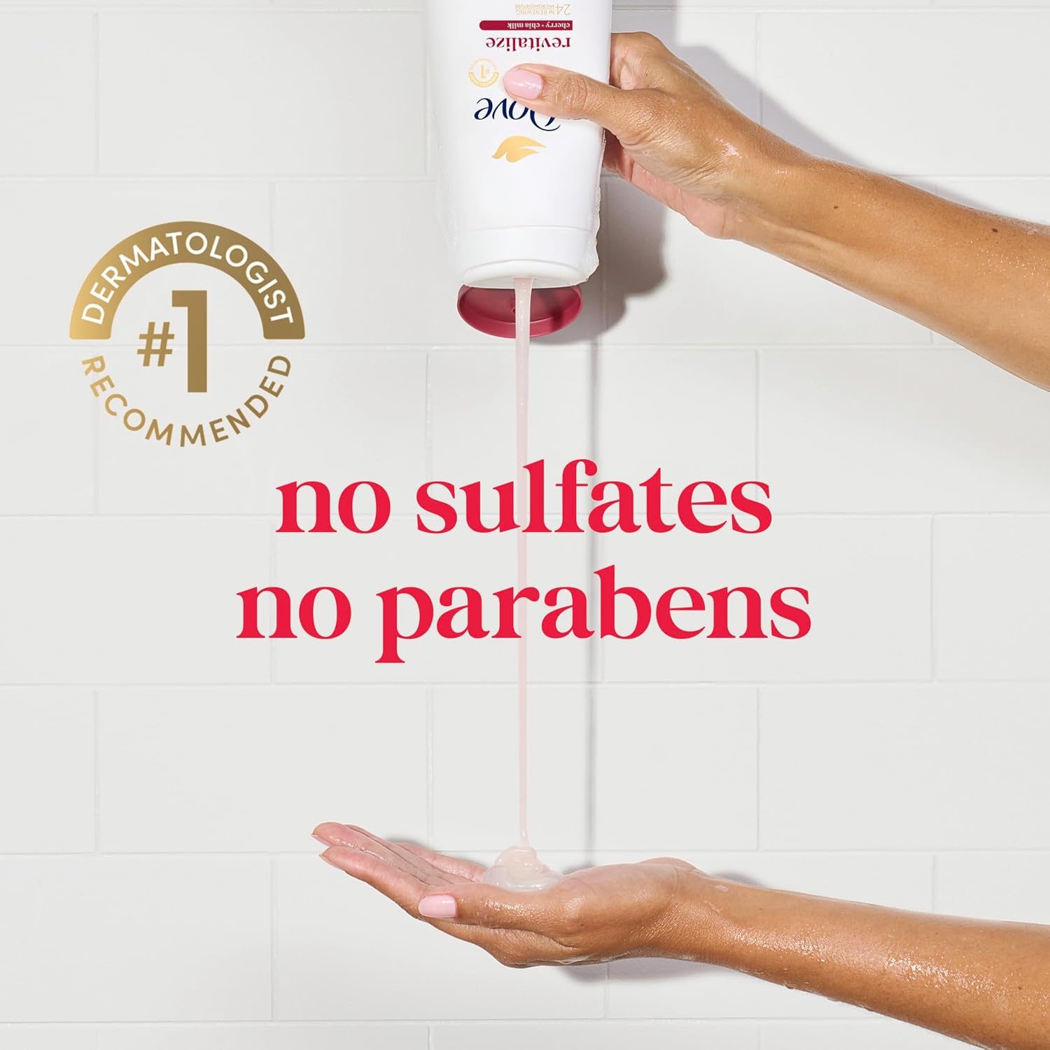 image:imageDove Body Wash with Pump 3 Count Revitalizante Cherry amp Chia Milk for Renewed Healthy Looking SkinMoisturizing Gentle Skin Cleanser with 24hr Renewing MicroMoisture 306 oz