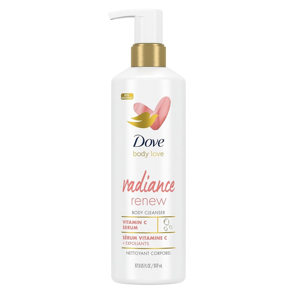 image:imageDove Body Love Body Cleanser Radiance Renew 4 Count For Dull Skin Exfoliating Body Wash with Vitamin C Serum 175 fl ozUnscented