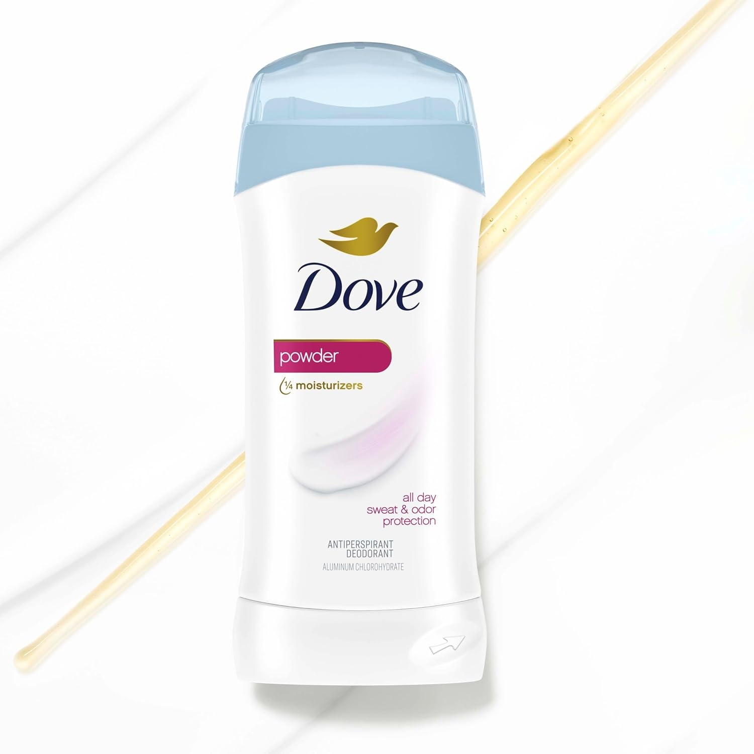 image:imageDove Powder Invisible Solid AntiPerspirant Deodorant 26 oz Pack of 626 Ounce Pack of 1