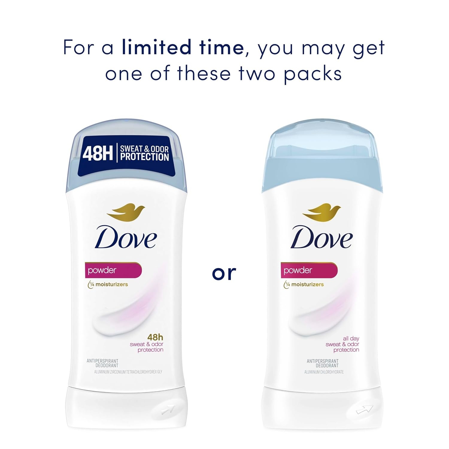 image:imageDove Powder Invisible Solid AntiPerspirant Deodorant 26 oz Pack of 626 Ounce Pack of 1