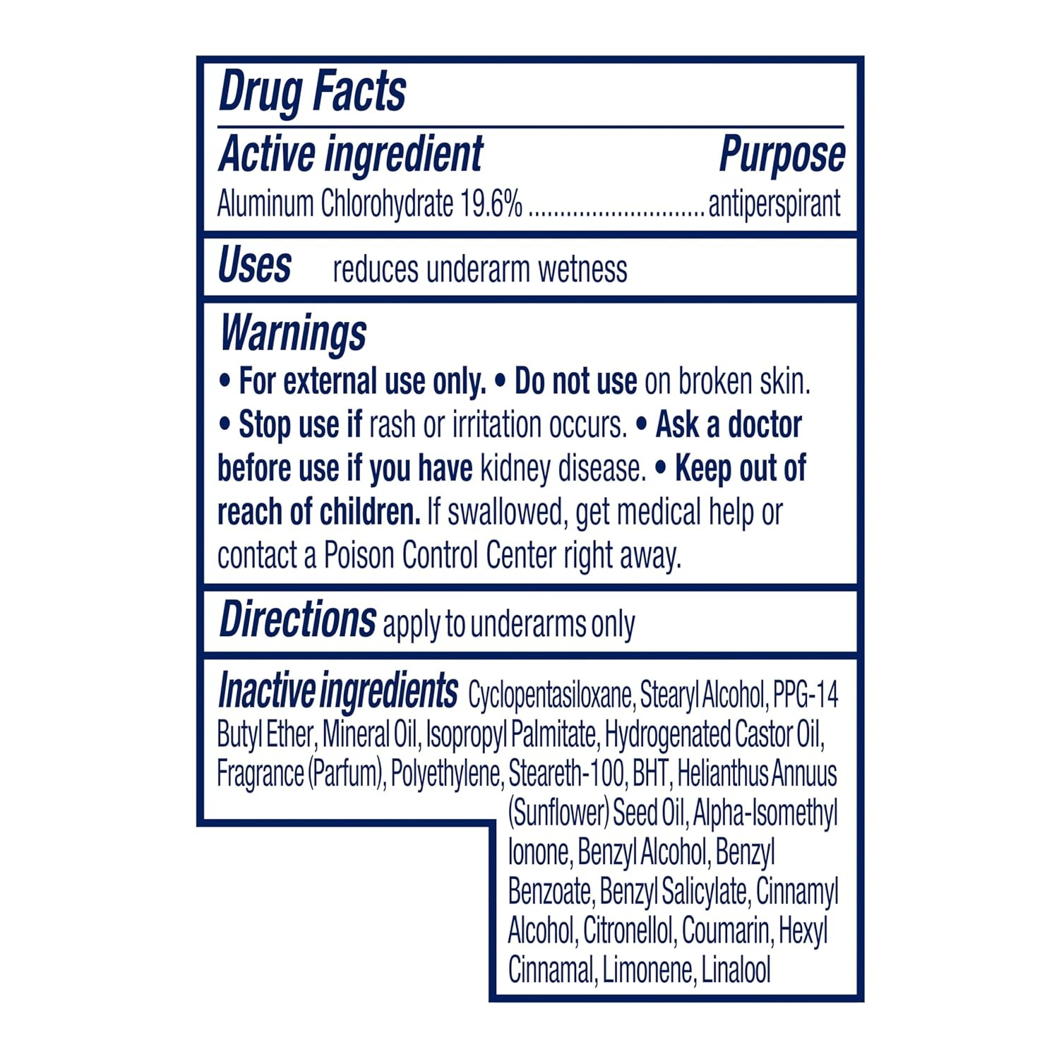 image:imageDove Powder Invisible Solid AntiPerspirant Deodorant 26 oz Pack of 626 Ounce Pack of 1