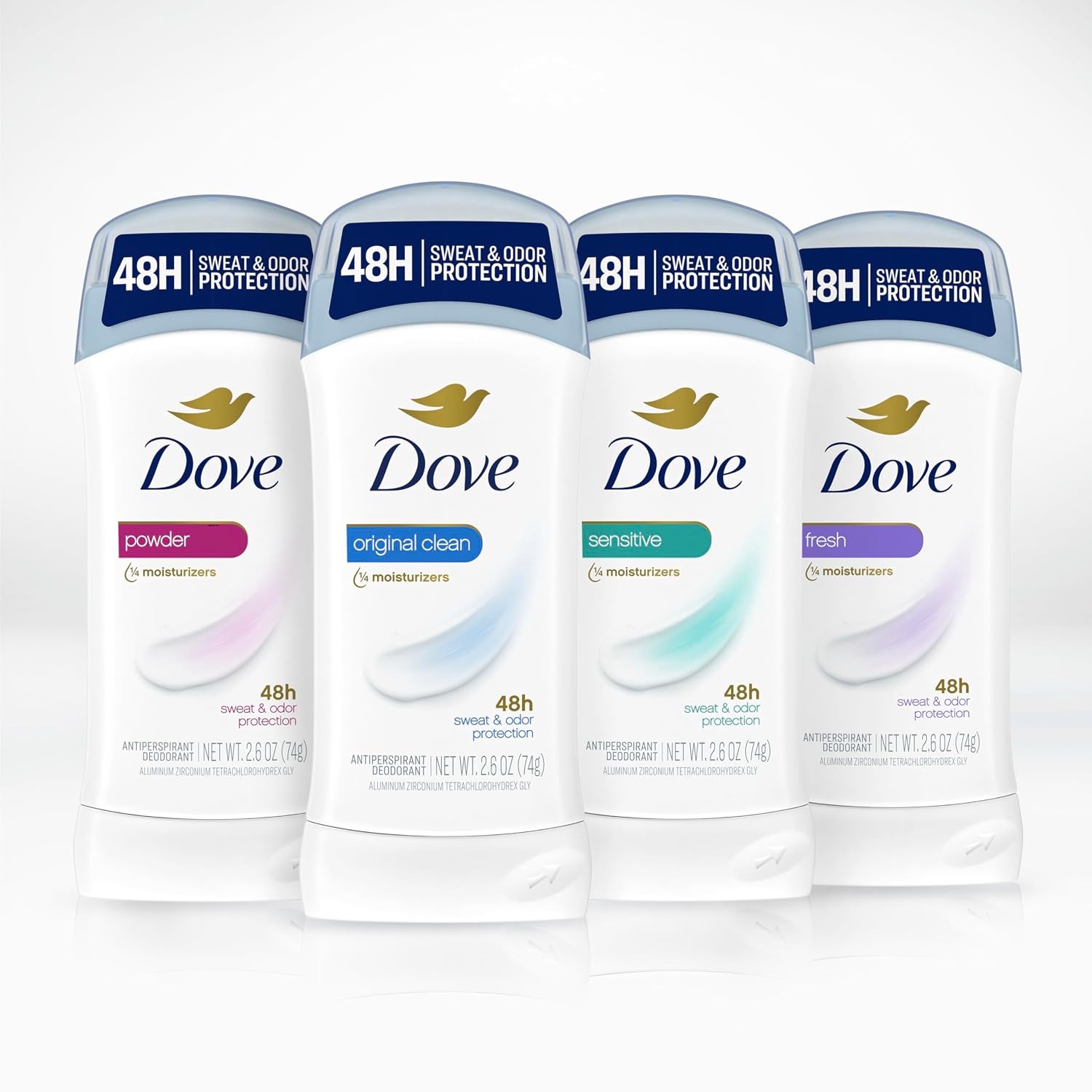 image:imageDove Powder Invisible Solid AntiPerspirant Deodorant 26 oz Pack of 626 Ounce Pack of 6