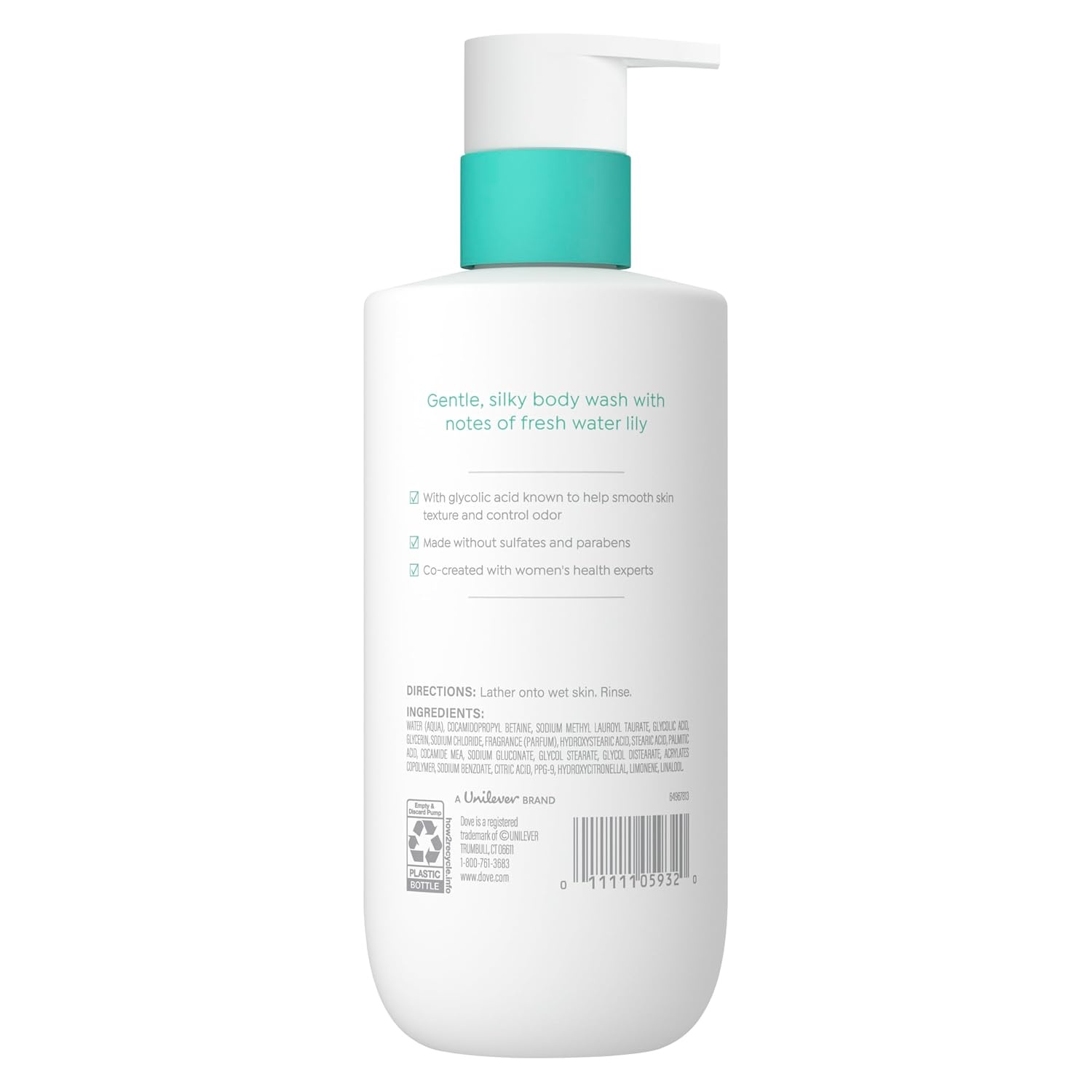 image:imageDove Glycolic Serum Body Wash for Women with 2 Glycolic Acid 142 oz