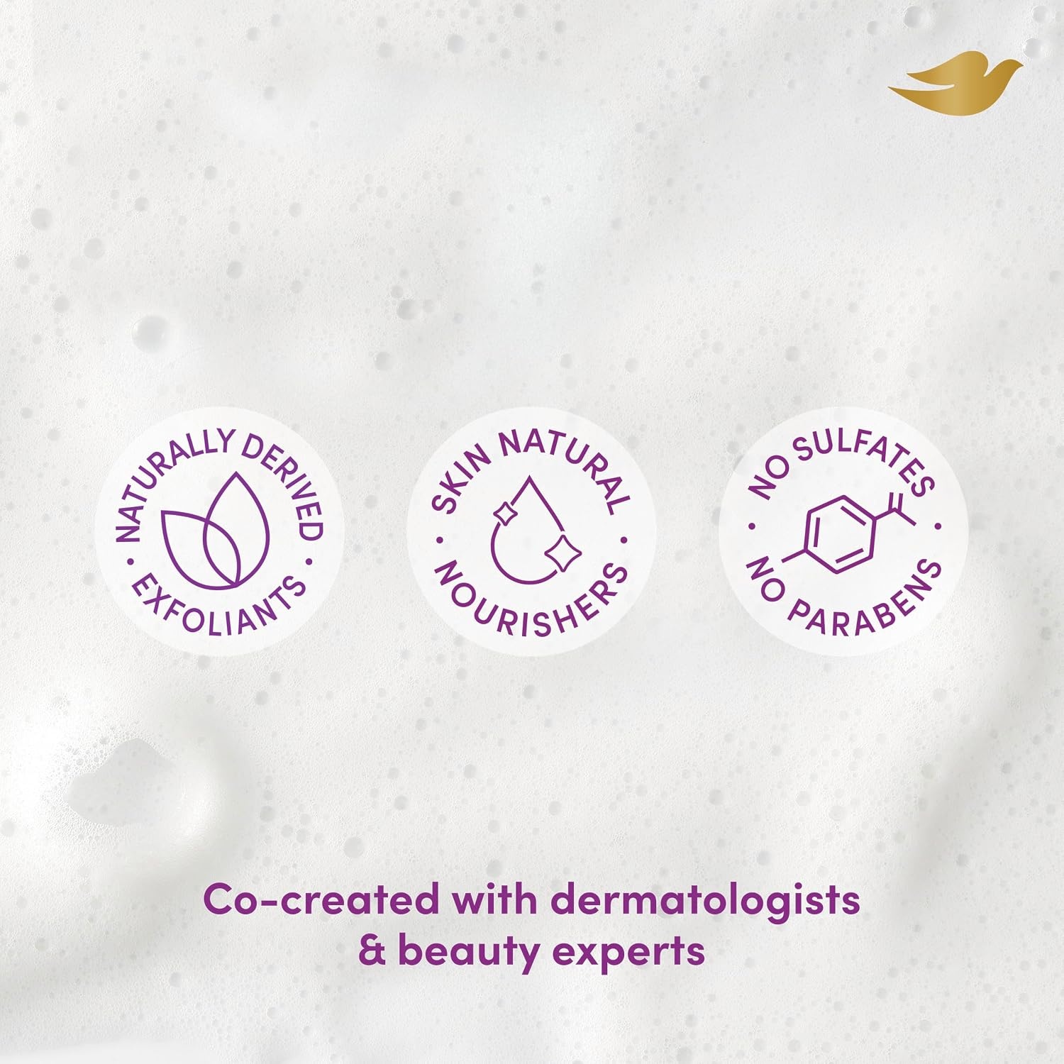 image:imageDove KP Bump Body Scrub with 10 AHA amp BHA For Rough Bumpy Skin Violet Woods Scent 85 OZ85 Ounce Pack of 4