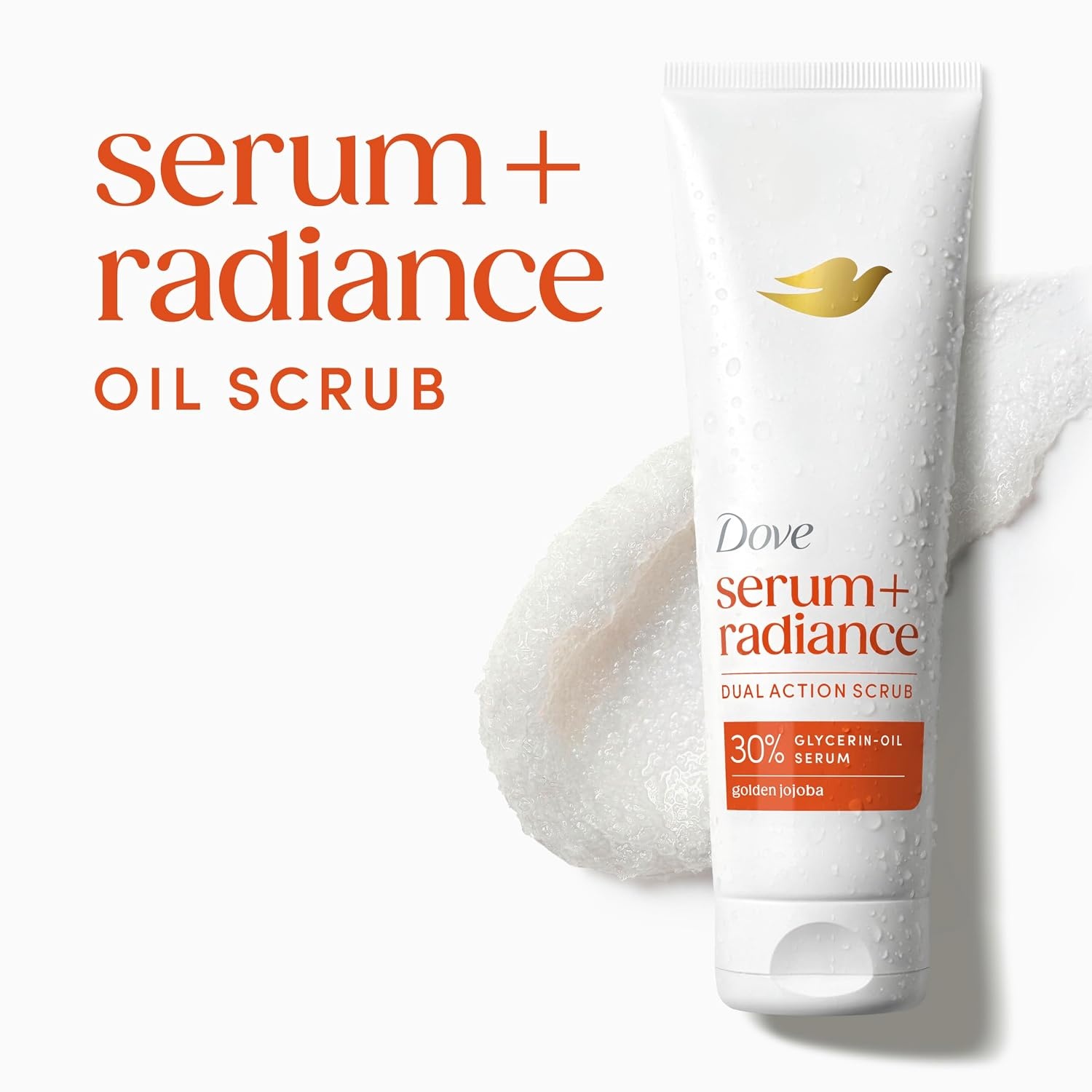 image:imageDove Radiance Body Scrub with 30 GlycerinOil Serum amp Jojoba Oil 85 OZ