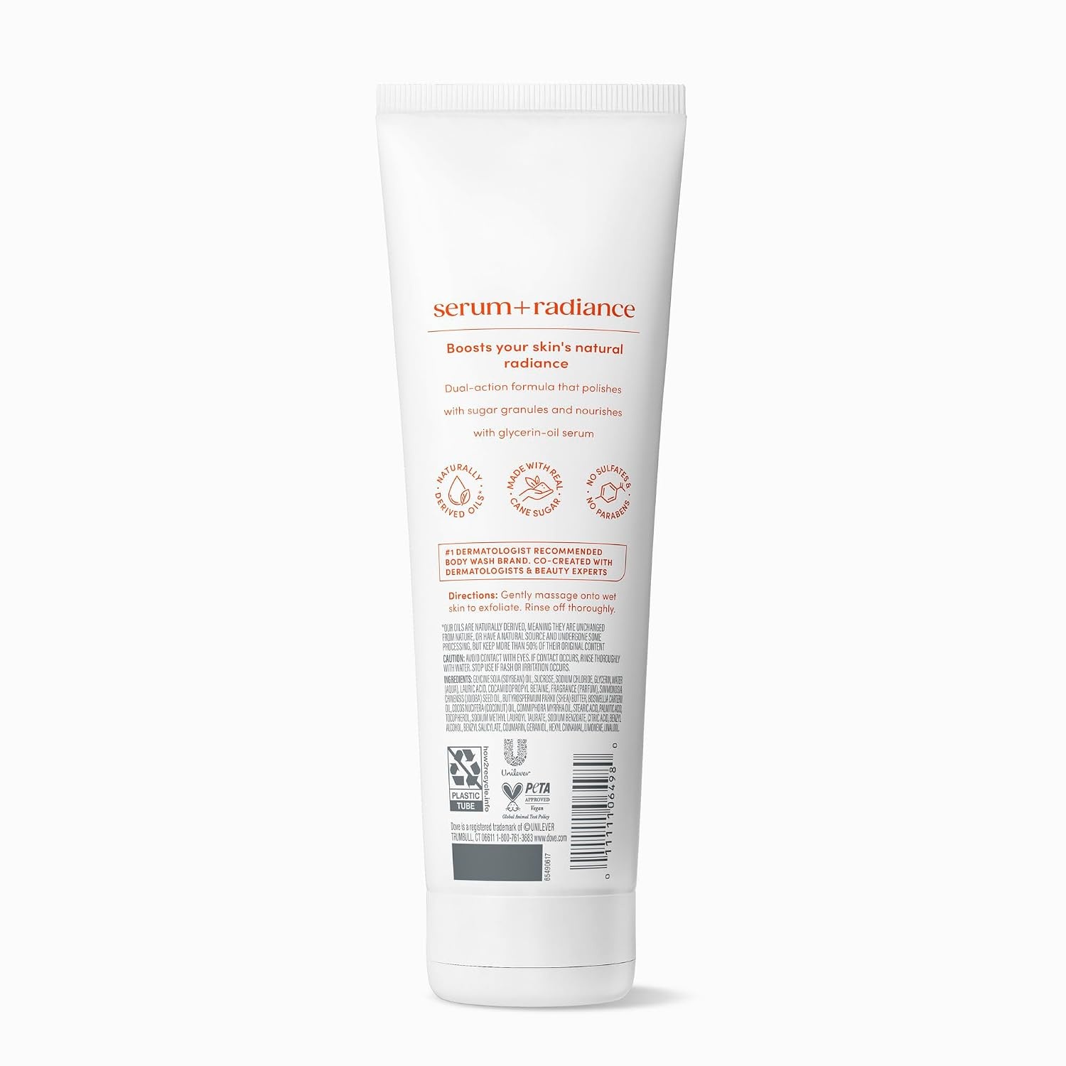 image:imageDove Radiance Body Scrub with 30 GlycerinOil Serum amp Jojoba Oil 85 OZ