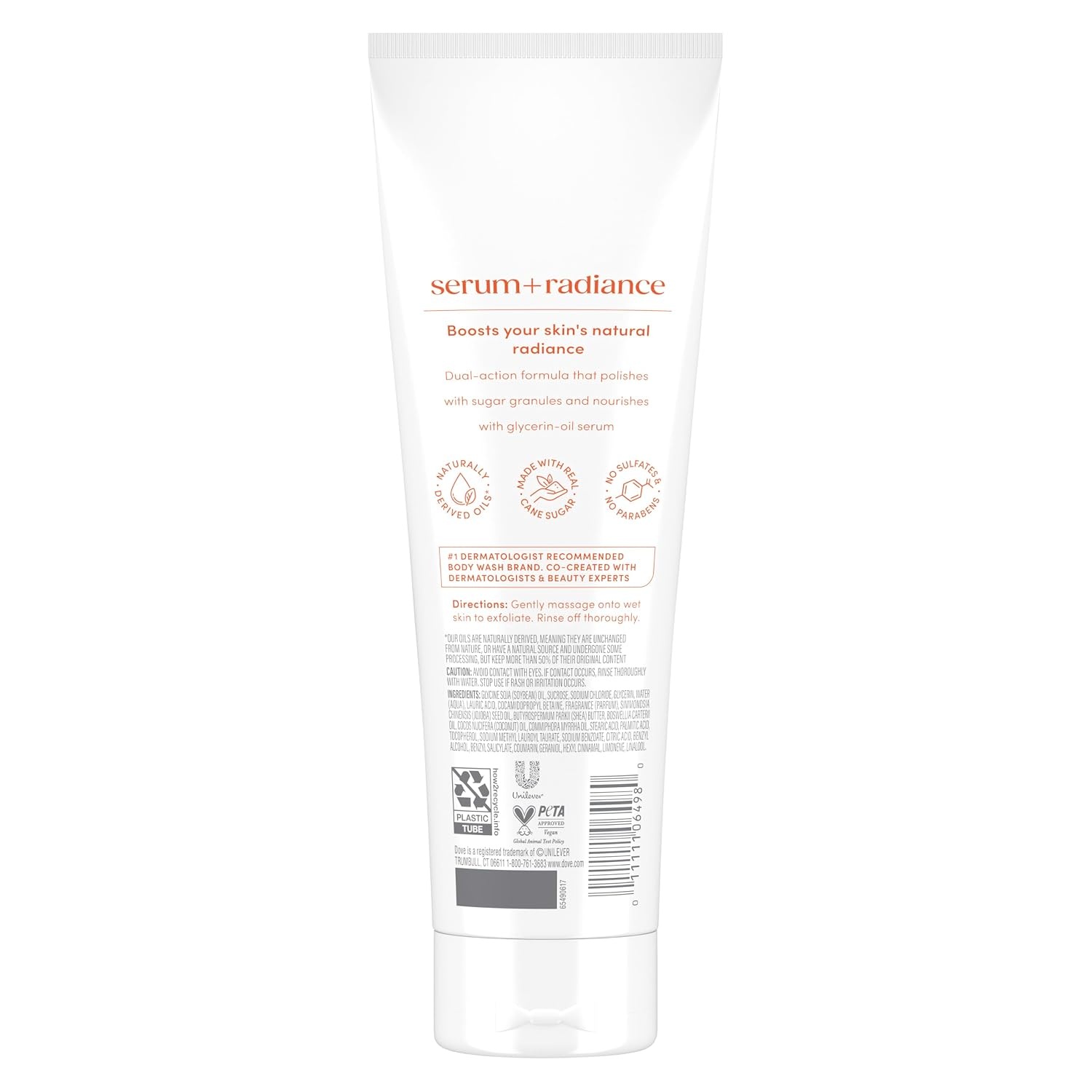 image:imageDove Radiance Body Scrub with 30 GlycerinOil Serum amp Jojoba Oil 85 OZ