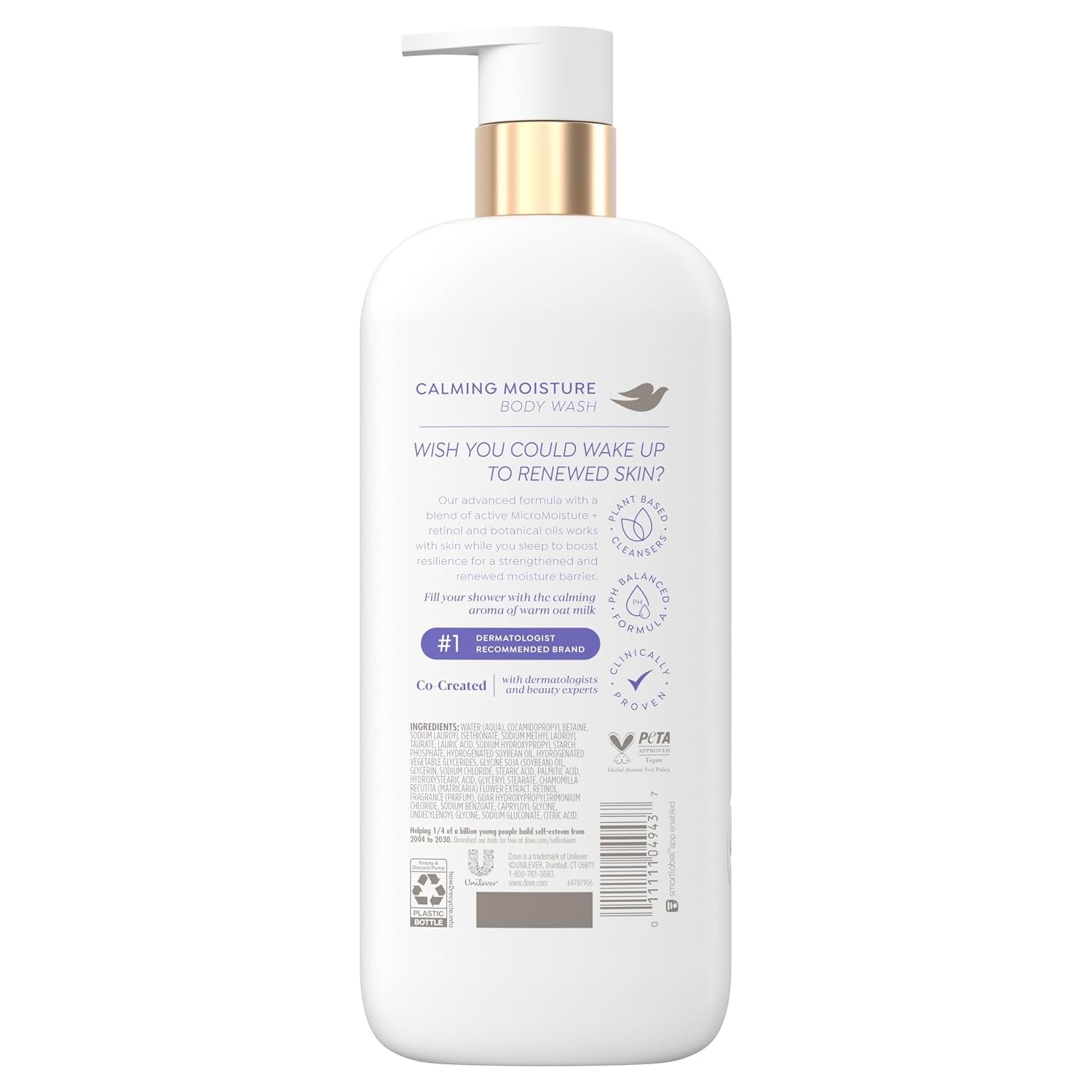 image:imageDove Serum Body Wash Calming Moisture renews skin with Retinol Serum 185 Fl Oz185 Fl Oz Pack of 1