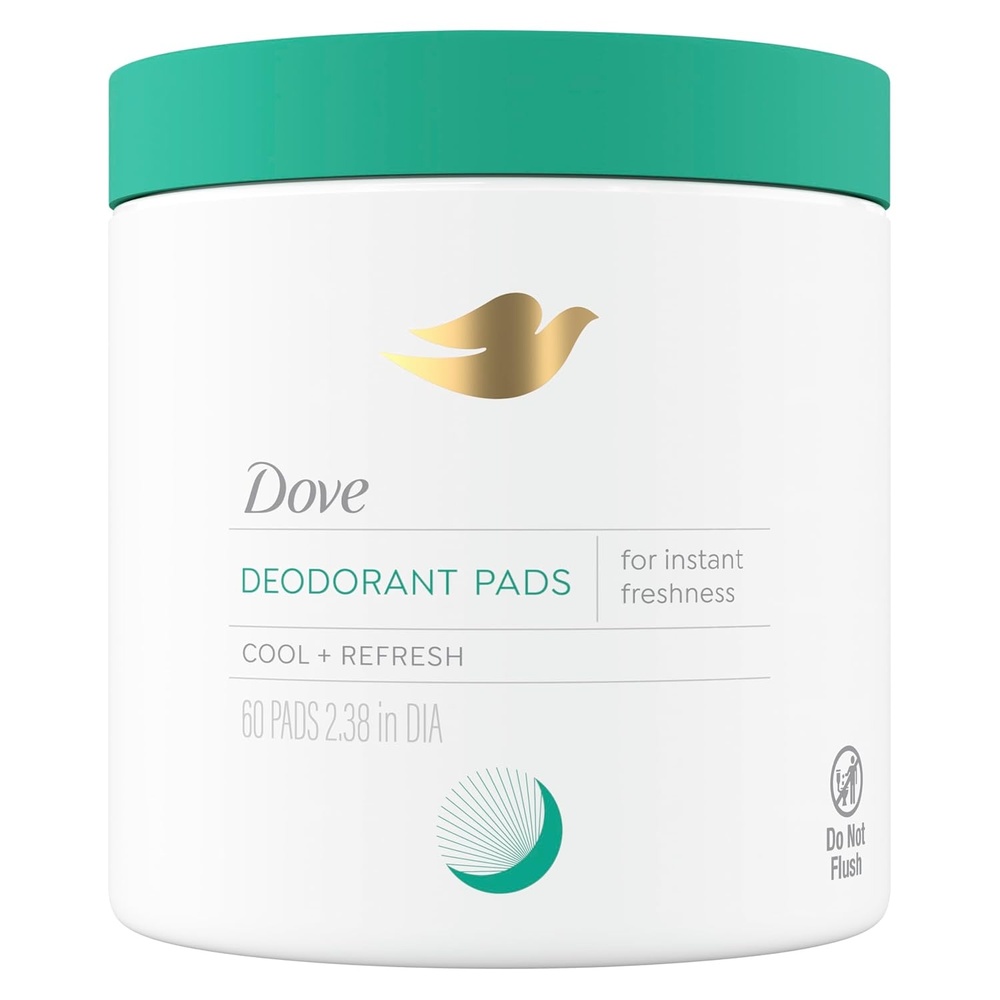 image:imageDove Deodorant Cleansing Pads for Women Glycolic acid 60 Count60 Count Pack of 1