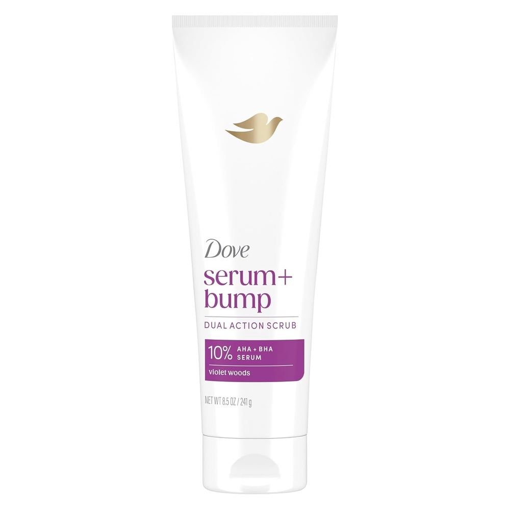image:imageDove KP Bump Body Scrub with 10 AHA amp BHA For Rough Bumpy Skin Violet Woods Scent 85 OZ85 Ounce Pack of 1
